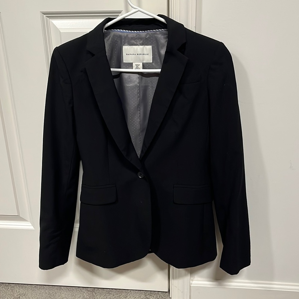 Black Banana Republic Blazer